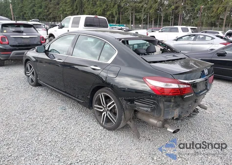 2016 Honda Accord Touring from USA, damaged, VIN 1HGCR3F9XGA034172